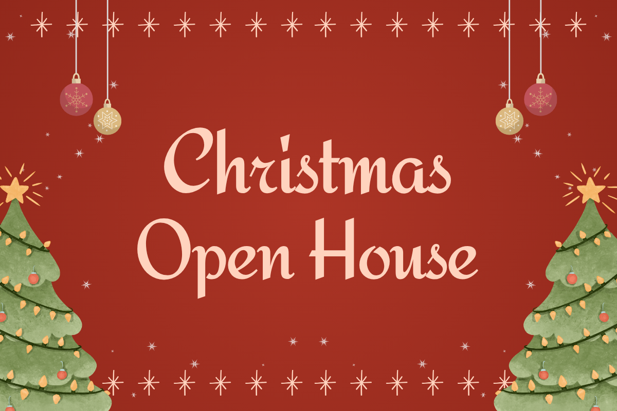 Christmas Open House at The Den